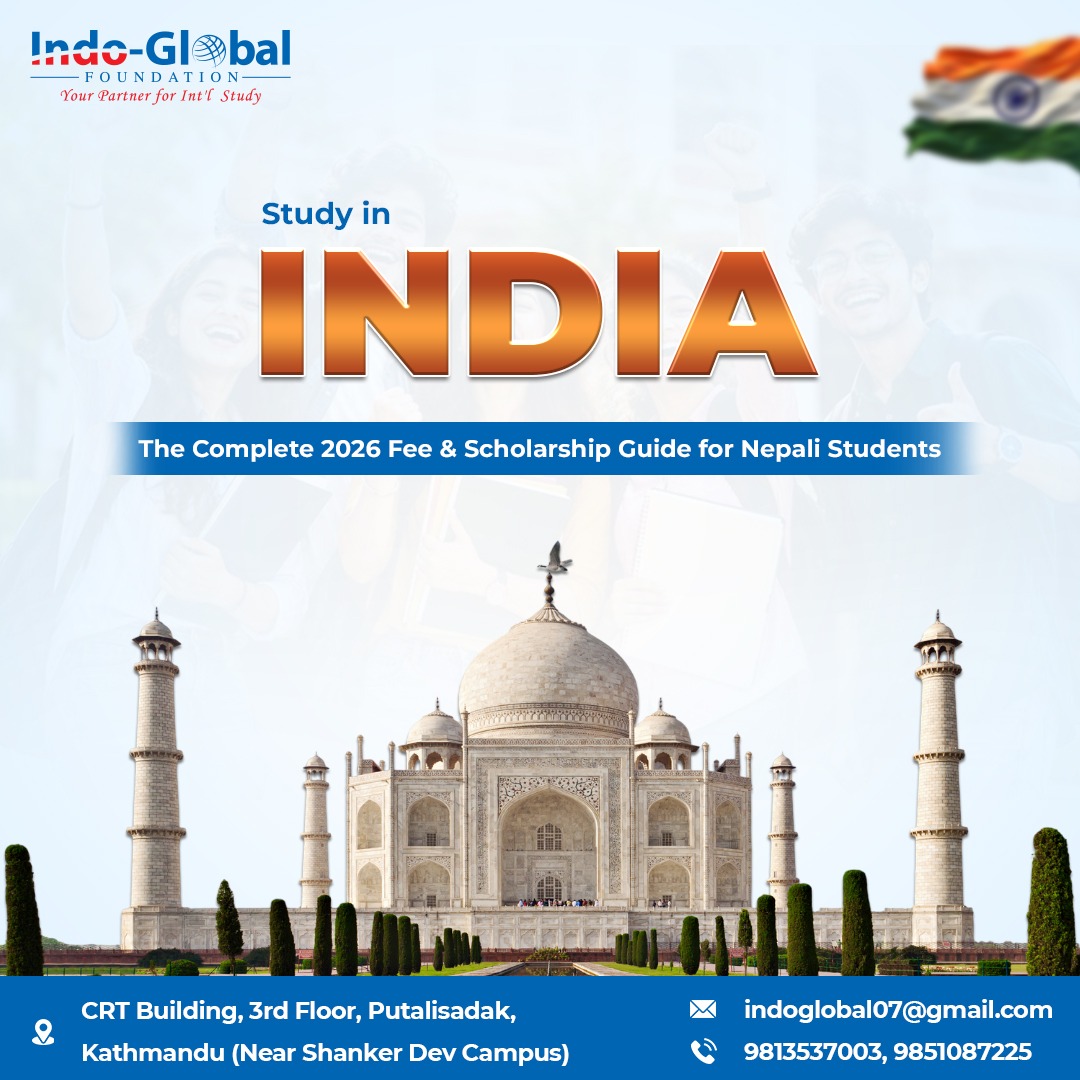 Study in India 2026: The Complete Fee & Scholarship Guide for Nepali Students